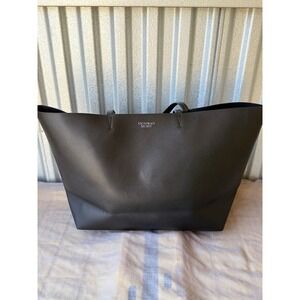 Victoria's Secret Black Tote Bag Large Carryall‎ Shopper Travel Work